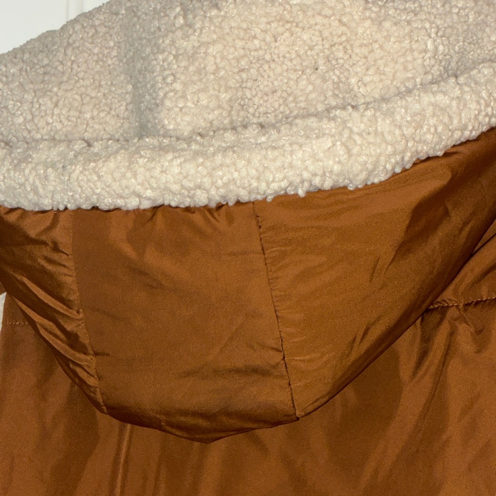 Beautiful J. CREW primaloft sherpa snowday puffer coat jacket Sz S - Picture 10 of 10